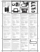 Предварительный просмотр 1 страницы Philips SPA5200/00 Instructions For Use