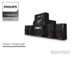 Предварительный просмотр 1 страницы Philips SPA5250B User Manual