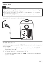 Предварительный просмотр 9 страницы Philips SPA6270BT User Manual