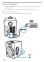 Предварительный просмотр 14 страницы Philips SPA6270BT User Manual