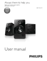 Предварительный просмотр 1 страницы Philips SPA7355/77 User Manual