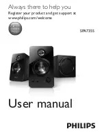 Предварительный просмотр 1 страницы Philips SPA7355 User Manual