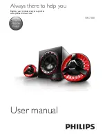 Philips SPA7380 User Manual предпросмотр