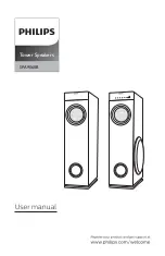 Предварительный просмотр 1 страницы Philips SPA9060B User Manual