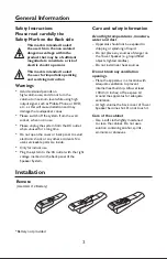 Предварительный просмотр 3 страницы Philips SPA9060B User Manual