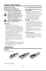 Предварительный просмотр 3 страницы Philips SPA9075B User Manual