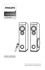 Предварительный просмотр 1 страницы Philips SPA9100B User Manual