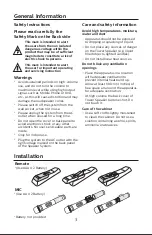 Предварительный просмотр 3 страницы Philips SPA9100B User Manual