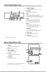 Предварительный просмотр 5 страницы Philips SPA9100B User Manual