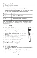 Предварительный просмотр 8 страницы Philips SPA9100B User Manual