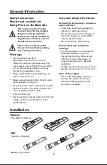 Предварительный просмотр 3 страницы Philips SPA9120B User Manual