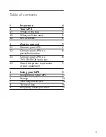 Preview for 3 page of Philips SPB4230WA User Manual