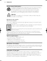 Preview for 20 page of Philips SPC 600NC Instructions For Use Manual