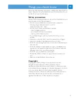 Preview for 7 page of Philips SPC1000NC User Manual