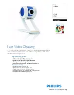 Philips SPC210NC - SPC Web Camera Specifications preview