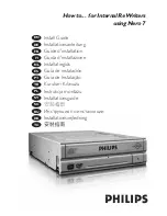 Предварительный просмотр 1 страницы Philips SPD2415BD Install Manual