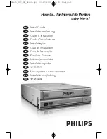 Preview for 1 page of Philips SPD2417BD/97 Install Manual