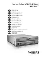 Preview for 1 page of Philips SPD2515BD/97 Install Manual