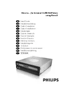 Philips SPD2519BD/97 Install Manual предпросмотр