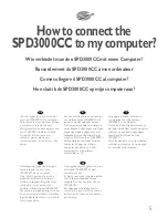 Preview for 5 page of Philips SPD3000CC Install Manual