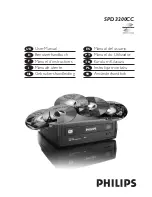 Предварительный просмотр 1 страницы Philips SPD3200CC User Manual