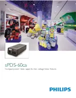 Philips sPDS-60ca Quick Start Manual preview