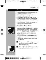 Preview for 19 page of Philips Spectra 8890XL User Manual