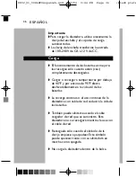 Preview for 36 page of Philips Spectra 8890XL User Manual