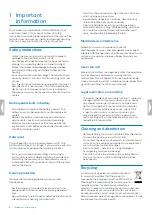 Preview for 4 page of Philips speechair psp1000 series User Manual