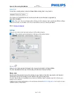 Предварительный просмотр 11 страницы Philips SpeechControl4Mac Workbook