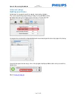 Предварительный просмотр 22 страницы Philips SpeechControl4Mac Workbook