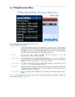 Preview for 20 page of Philips SpeechExec Dictation Recorder 1.6.0.0 User Manual