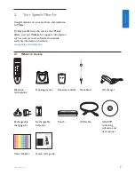 Предварительный просмотр 7 страницы Philips SPEECHMIKE AIR LFH3010 User Manual