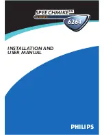 Preview for 1 page of Philips Speechmike Classic 6264 Installation And User Manual