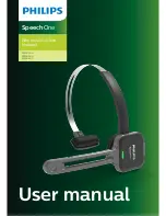 Philips SpeechOne PSM6300 User Manual предпросмотр