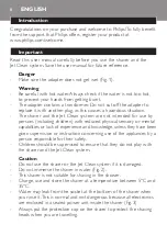 Preview for 6 page of Philips Speed-XL HQ7895/22 User Manual