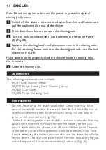 Preview for 14 page of Philips Speed-XL HQ7895/22 User Manual