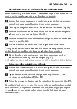 Preview for 89 page of Philips Speed-XL HQ7895/22 User Manual