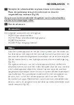 Preview for 91 page of Philips Speed-XL HQ7895/22 User Manual