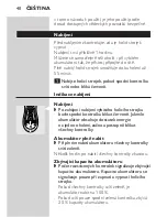 Preview for 38 page of Philips Speed-XL HQ8170CC User Manual