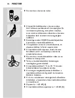 Preview for 84 page of Philips Speed-XL HQ8170CC User Manual