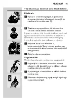 Preview for 93 page of Philips Speed-XL HQ8170CC User Manual