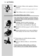 Preview for 142 page of Philips Speed-XL HQ8170CC User Manual