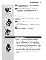 Preview for 207 page of Philips Speed-XL HQ8170CC User Manual