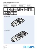 Philips SpeedStar BGP322 Mounting Instructions preview