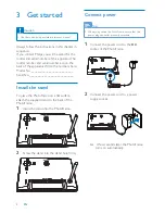 Предварительный просмотр 7 страницы Philips SPF1307 User Manual