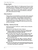 Preview for 2 page of Philips SPF3010C User Manual