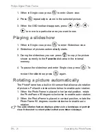 Preview for 26 page of Philips SPF3010C User Manual