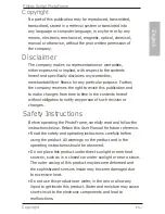 Preview for 2 page of Philips SPF3473 User Manual