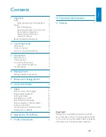 Preview for 2 page of Philips SPF4610 User Manual